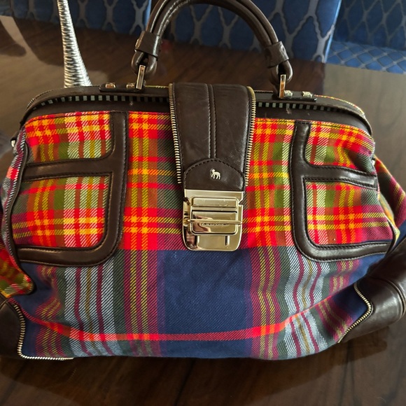 L.A.M.B. Handbags - Vintage Gwen Stefani L.A.M.B. Plaid Dr. Bag Edinburgh Tartan